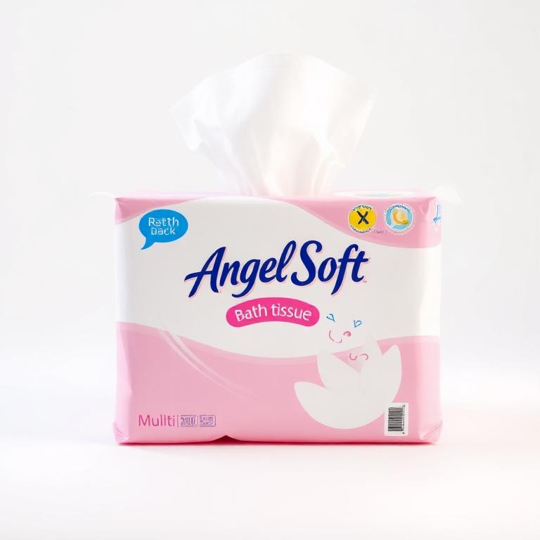 Angel Soft Bath Tissue, 12 Rolls