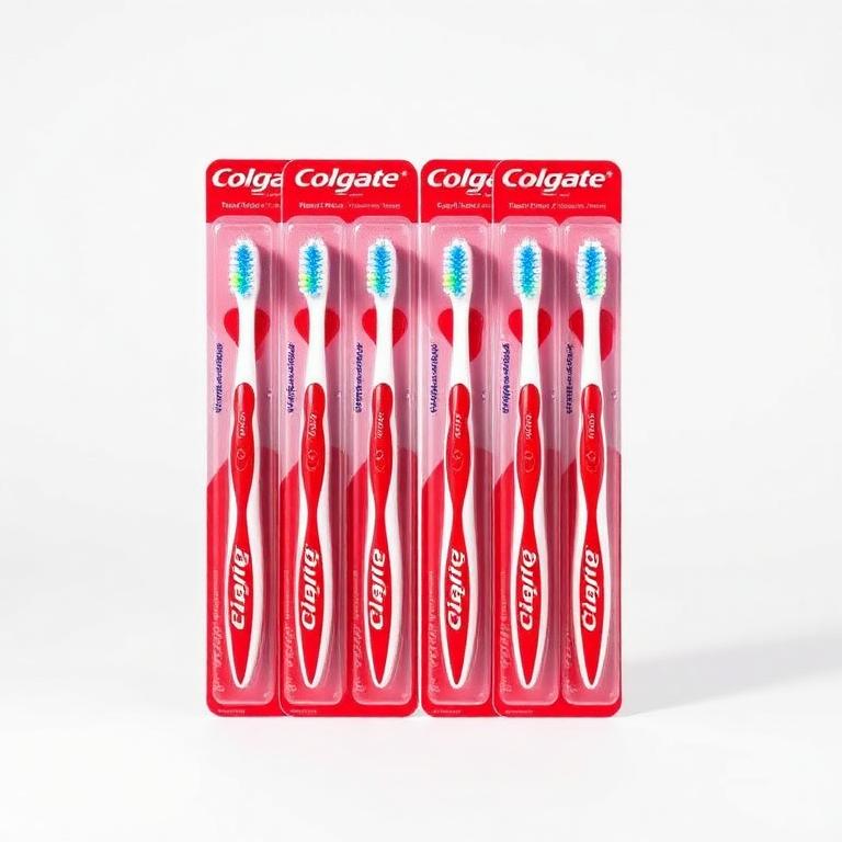 Colgate Extra Clean Toothbrush, Medium, 6 ct