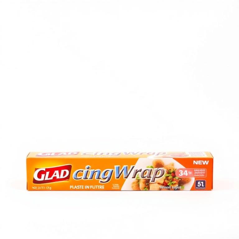 Glad ClingWrap Plastic Wrap, 300 sq ft