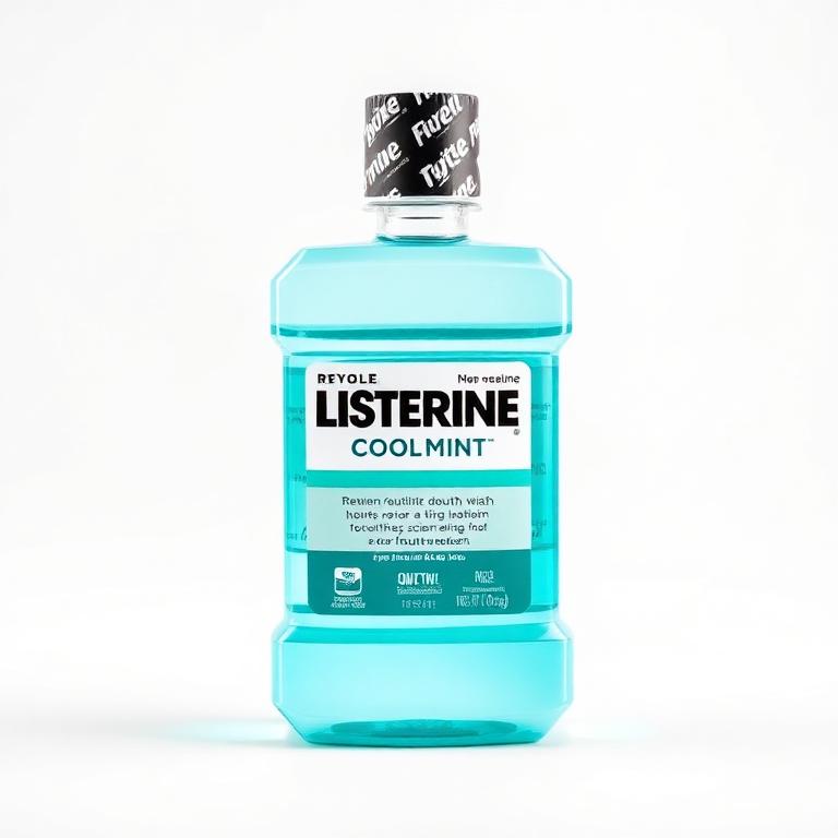 Listerine Cool Mint Antiseptic Mouthwash, 1 L