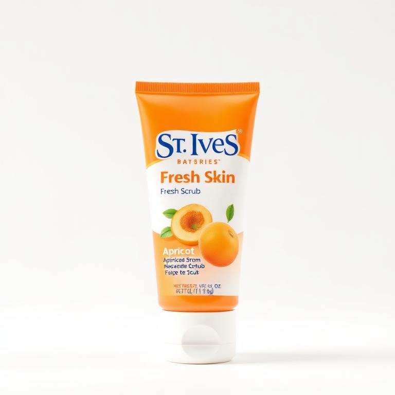 St. Ives Fresh Skin Apricot Face Scrub, 6 oz