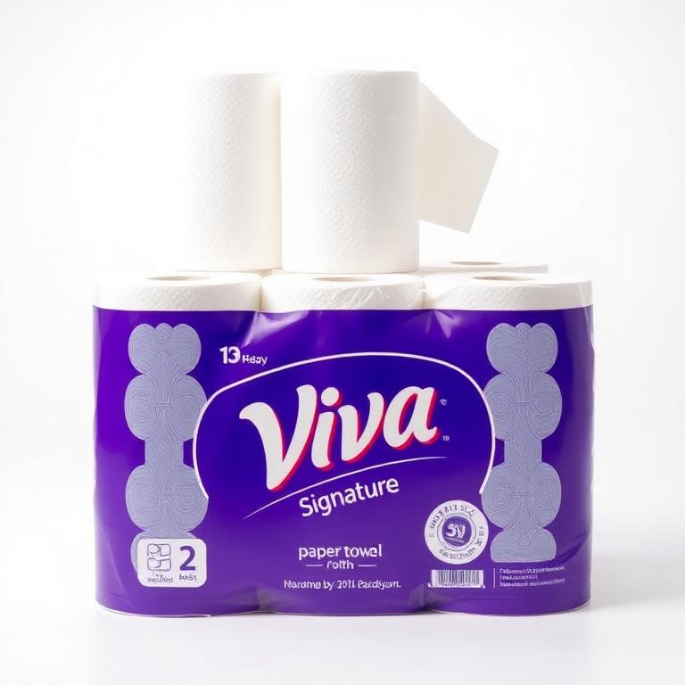 Viva Signature Cloth Paper Towels, 6 Rolls