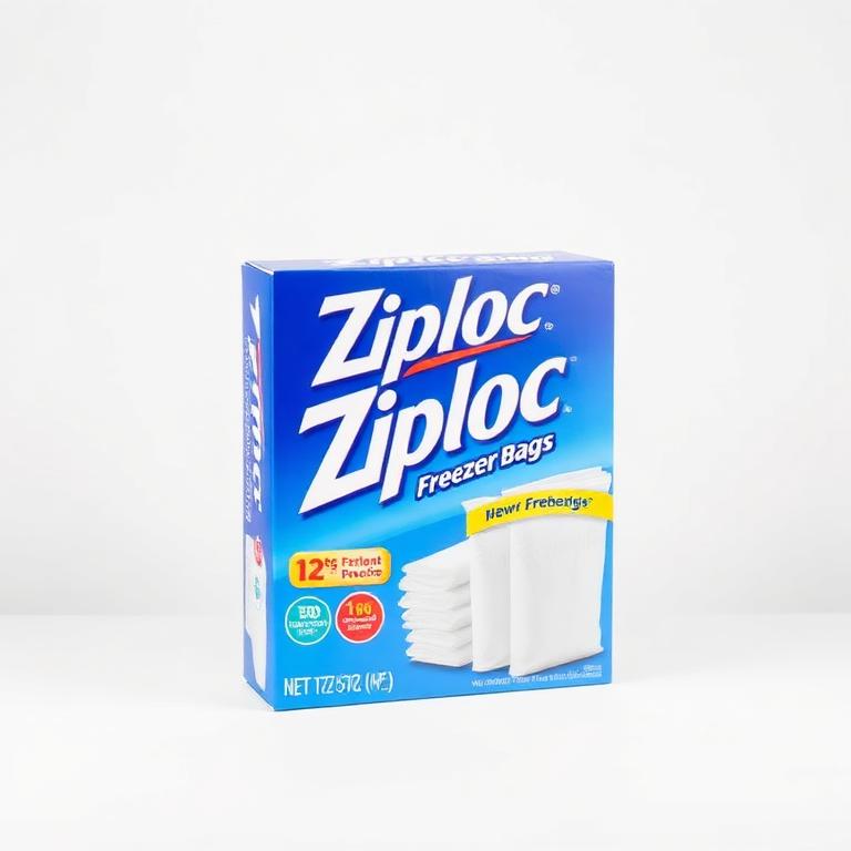 Ziploc Freezer Bags, Quart, 54 ct